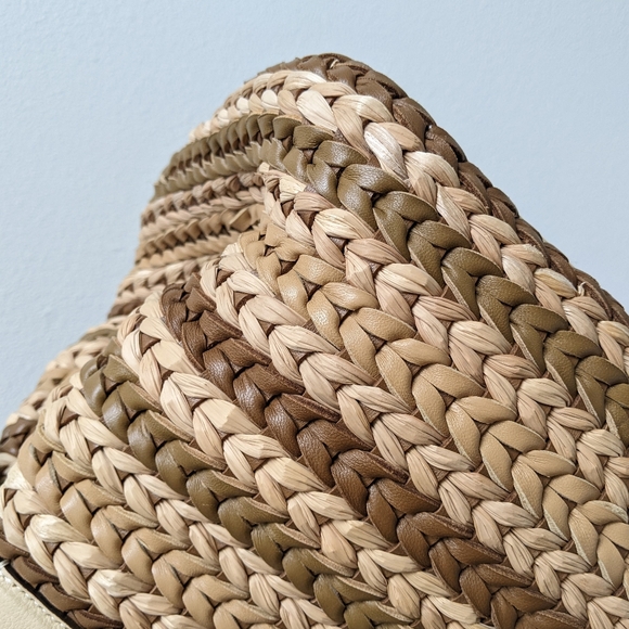 Loewe 2013 Runway Leather/Straw Bag - Picture 14 of 15